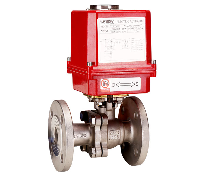 Electric Flange Ball Valve